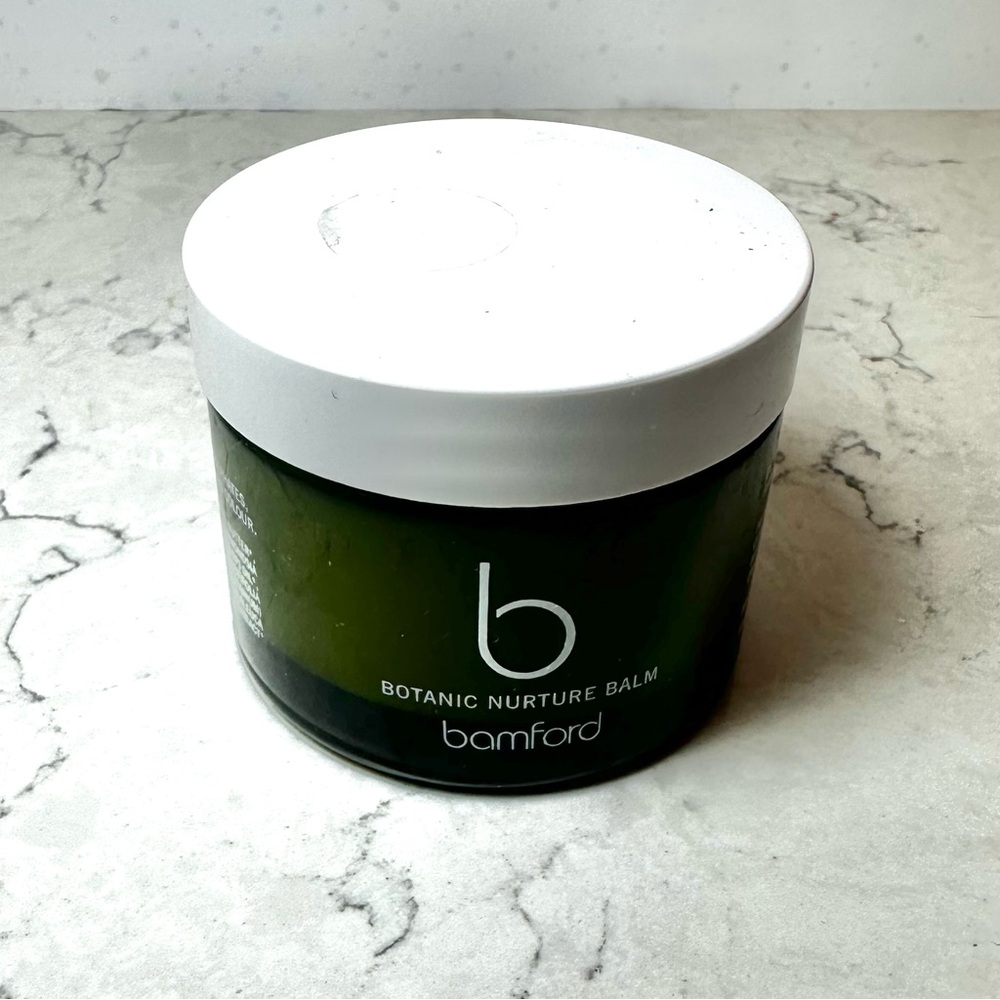 New Rare Bamford Organic Botanic Nuture Balm 2oz 60mL Unsealed Open